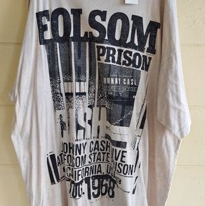Johnny Cash Folsom Prison 3XL T-Shirt